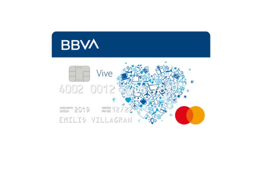 Aspectos destacados de la Tarjeta Vive BBVA