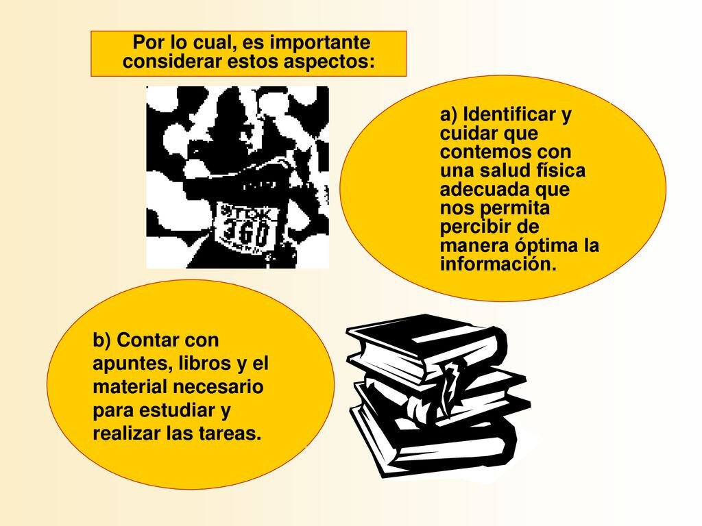 Aspectos importantes a considerar