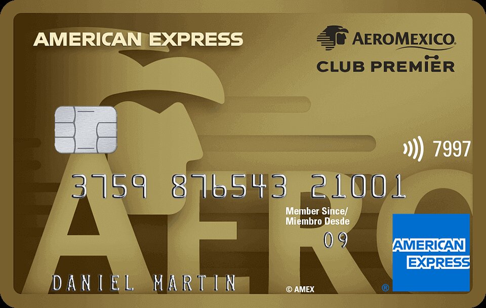 Características generales de la Tarjeta Gold Card American Express Interjet