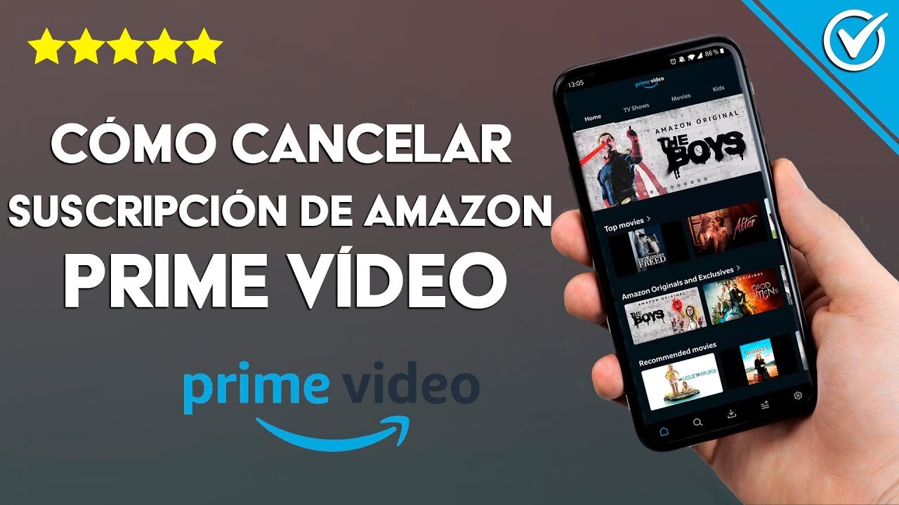 ¿Cómo cancelar Amazon Prime desde la app?