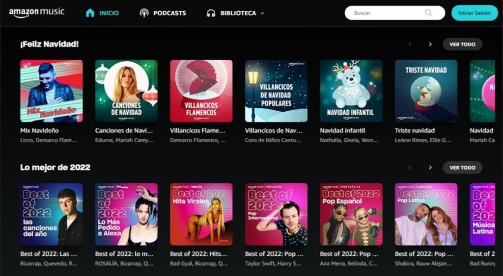 ¿Cómo funciona Amazon Prime Music?