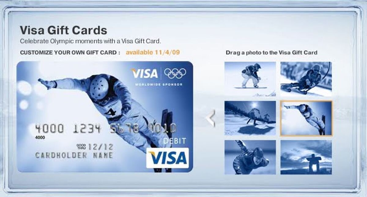 ¿Cómo funciona la tarjeta de regalo Visa?
