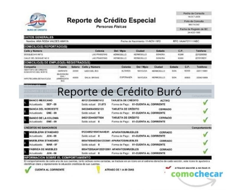 Cómo obtener mi Reporte de Buró de Crédito a través de Buró de Crédito