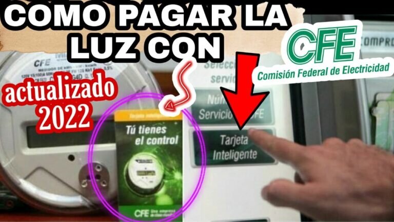 ¿Cómo pagar la luz sin tarjeta?