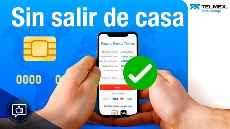 ¿Cómo pagar Telmex por tu banca en línea?