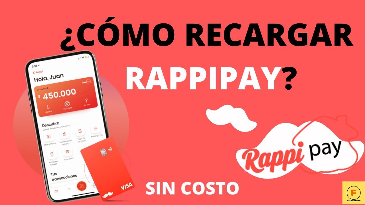 ¿Cómo recargar RappiPay en 4 pasos?