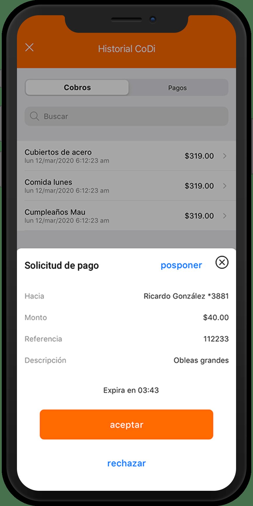 CoDi Banregio: Transacciones instantáneas