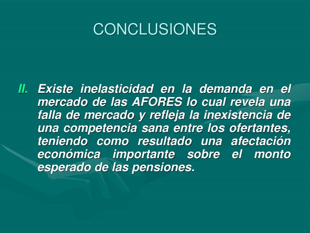 Conclusiones sobre la Afore y GanAhorro