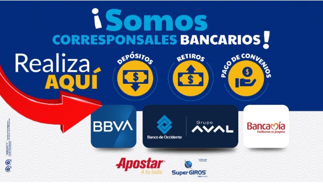 Cuidados al usar corresponsales bancarios
