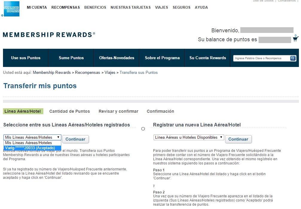 ¿Cuál es el valor de los puntos Membership Rewards en pesos?