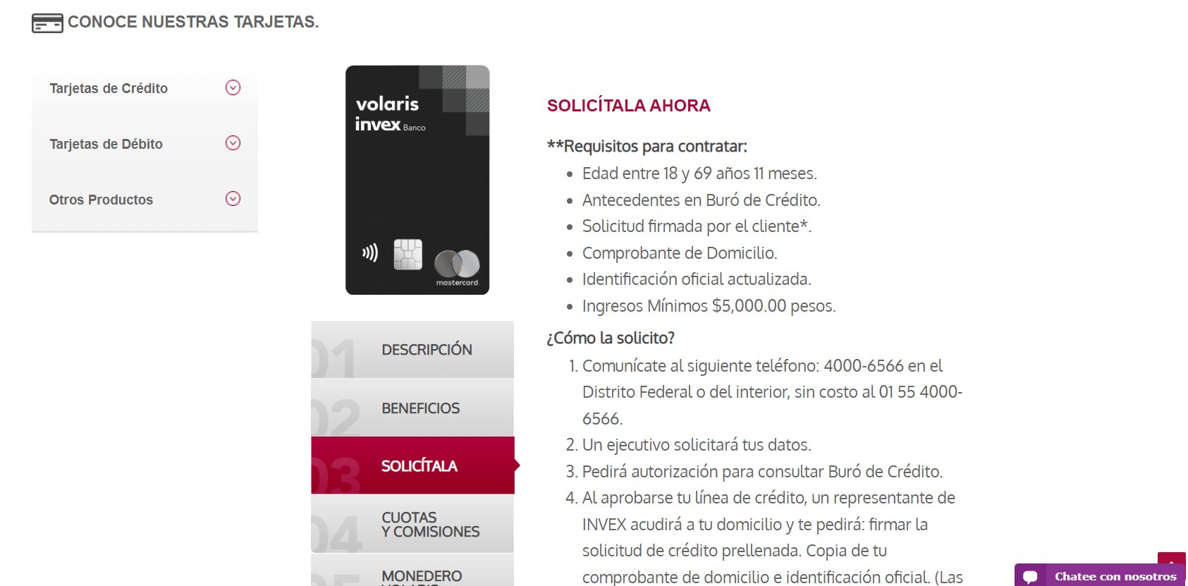Diferencias entre las tarjetas Volaris INVEX