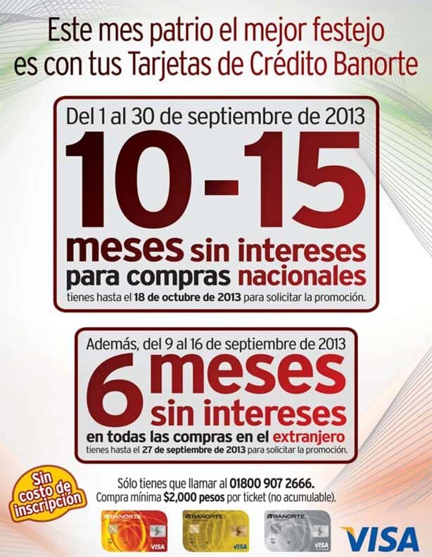 ¿Dónde puedo comprar a meses sin intereses con tarjeta de crédito Banorte?
