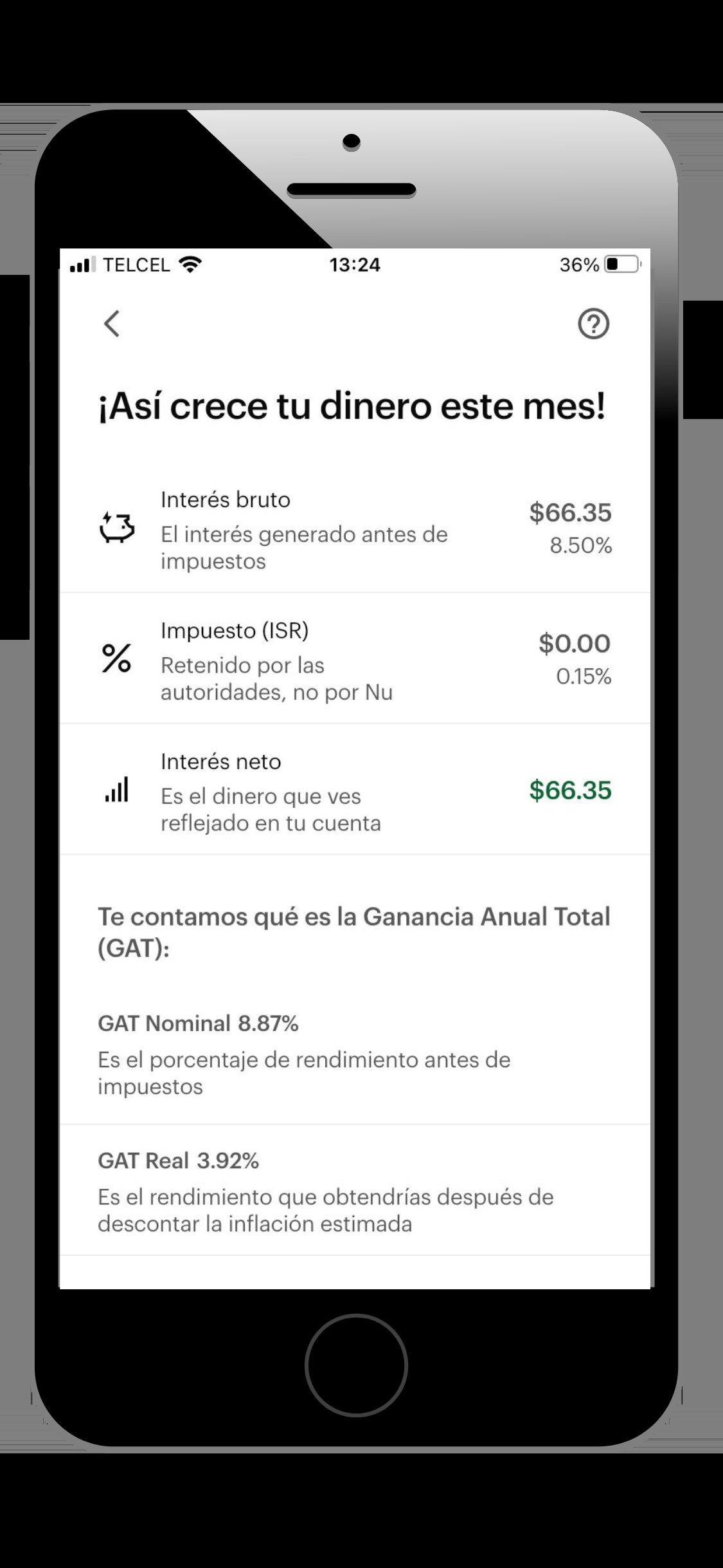 <em>Cuenta de ahorro con 10.09% de rendimiento anual y tarjeta de débito.