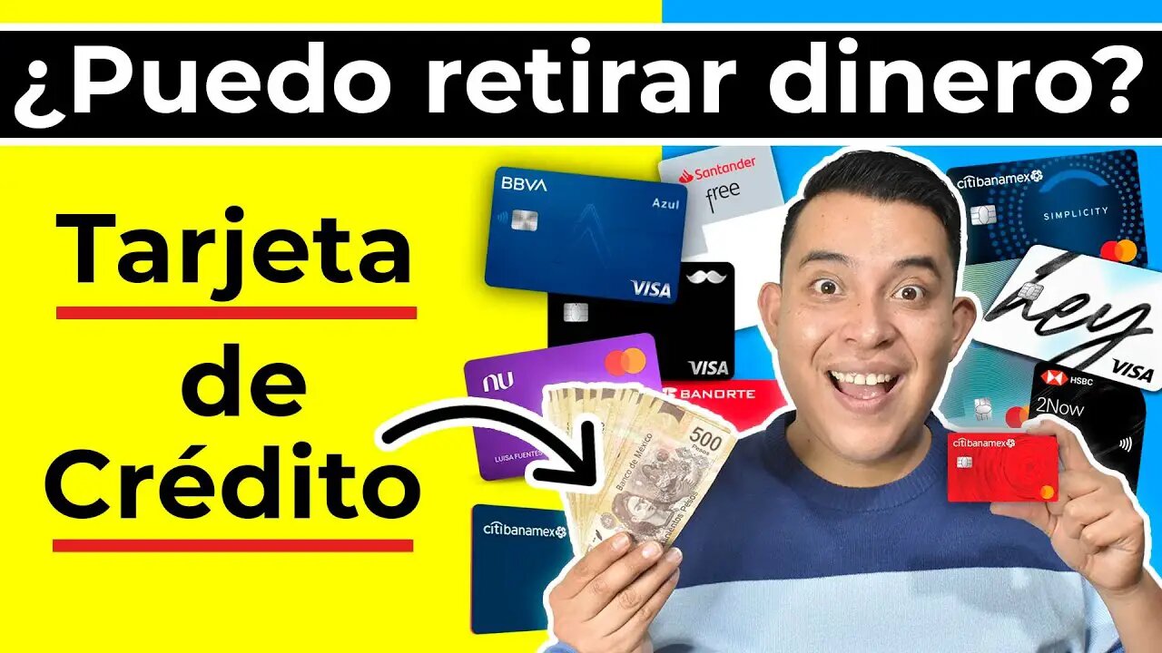 ¿Es recomendable disponer de efectivo con mi tarjeta de crédito?