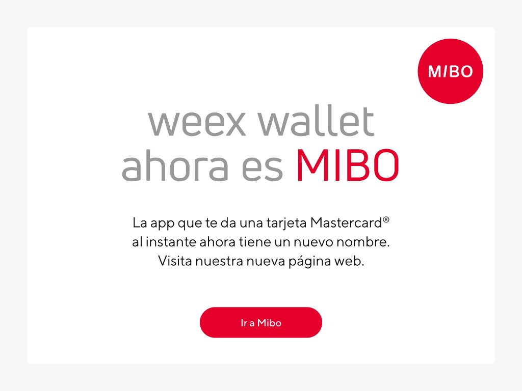 ¿Estás listo para aprovechar Weex Wallet?