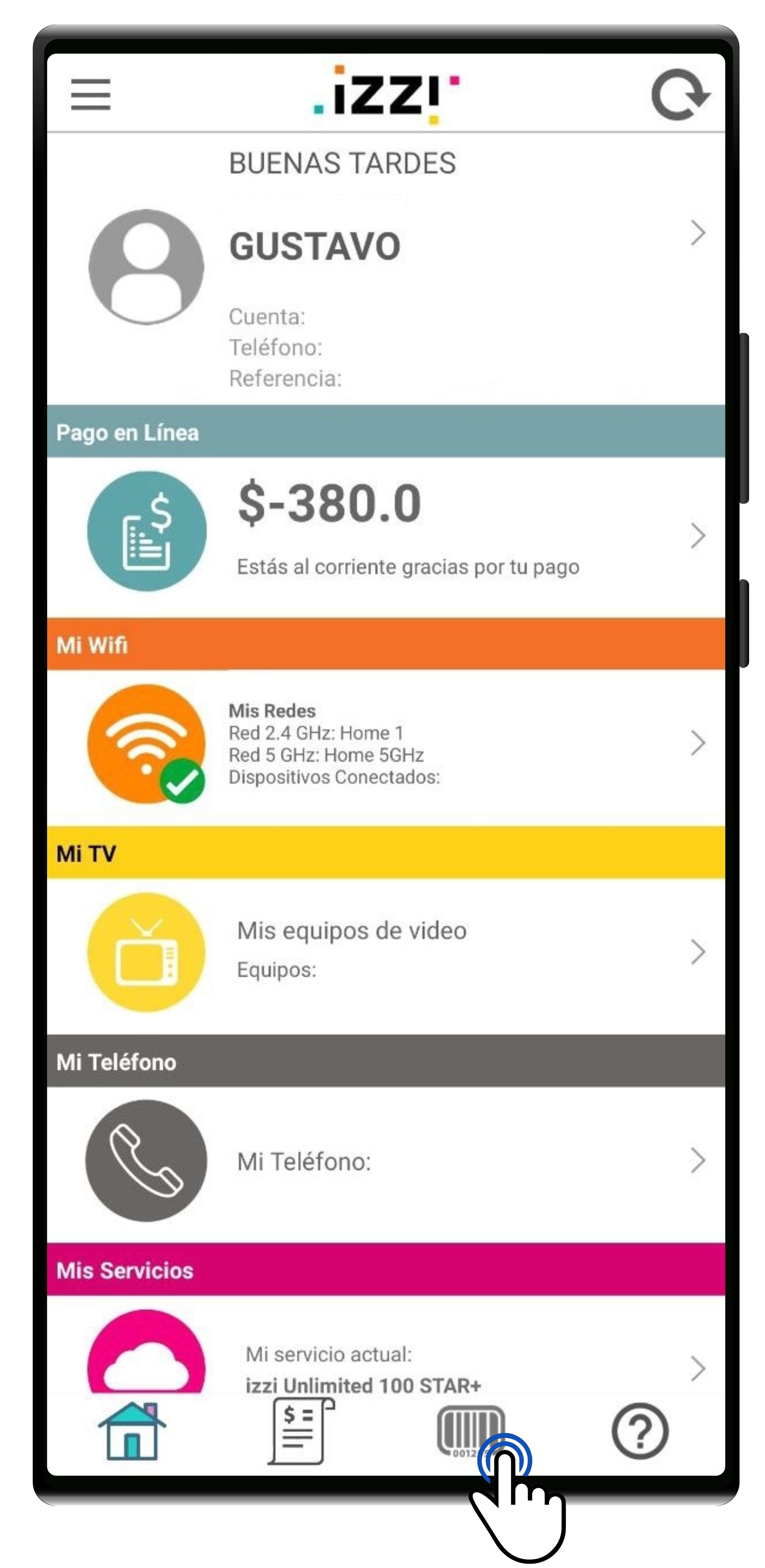 Formas de pago en tiendas Izzi
