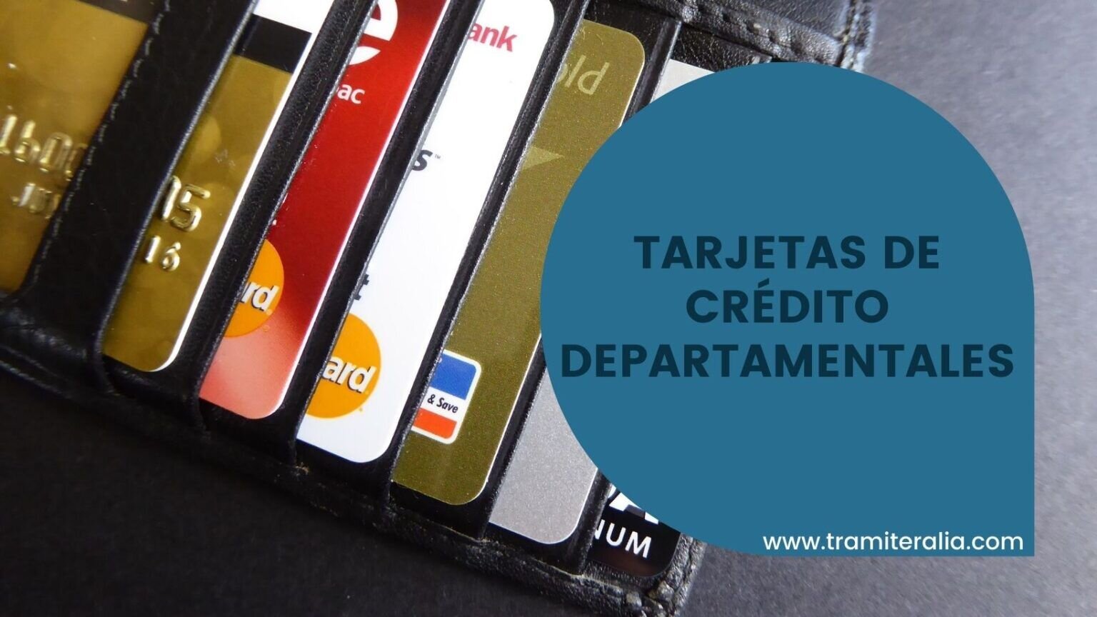 Principales tarjetas departamentales en México