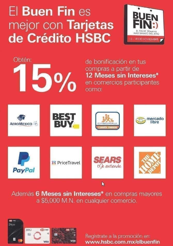 Promociones y ofertas especiales de HSBC