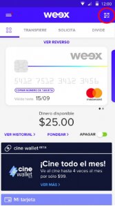 ¿Qué puedes hacer con la tarjeta Weex Wallet?