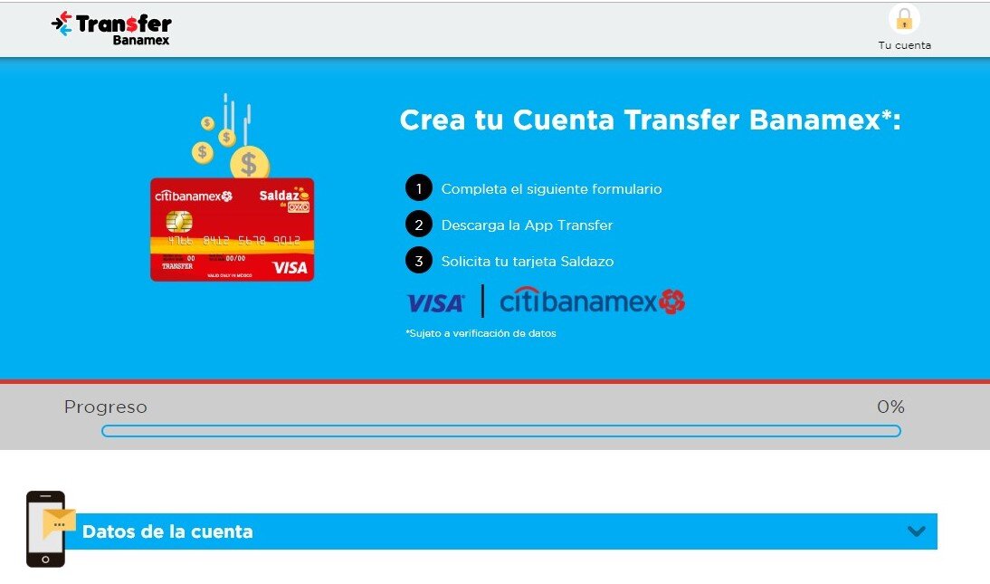 Transferencias a Saldazo desde otros bancos